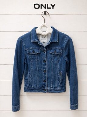 ONLY Jersey Denim Jacket – Size 36